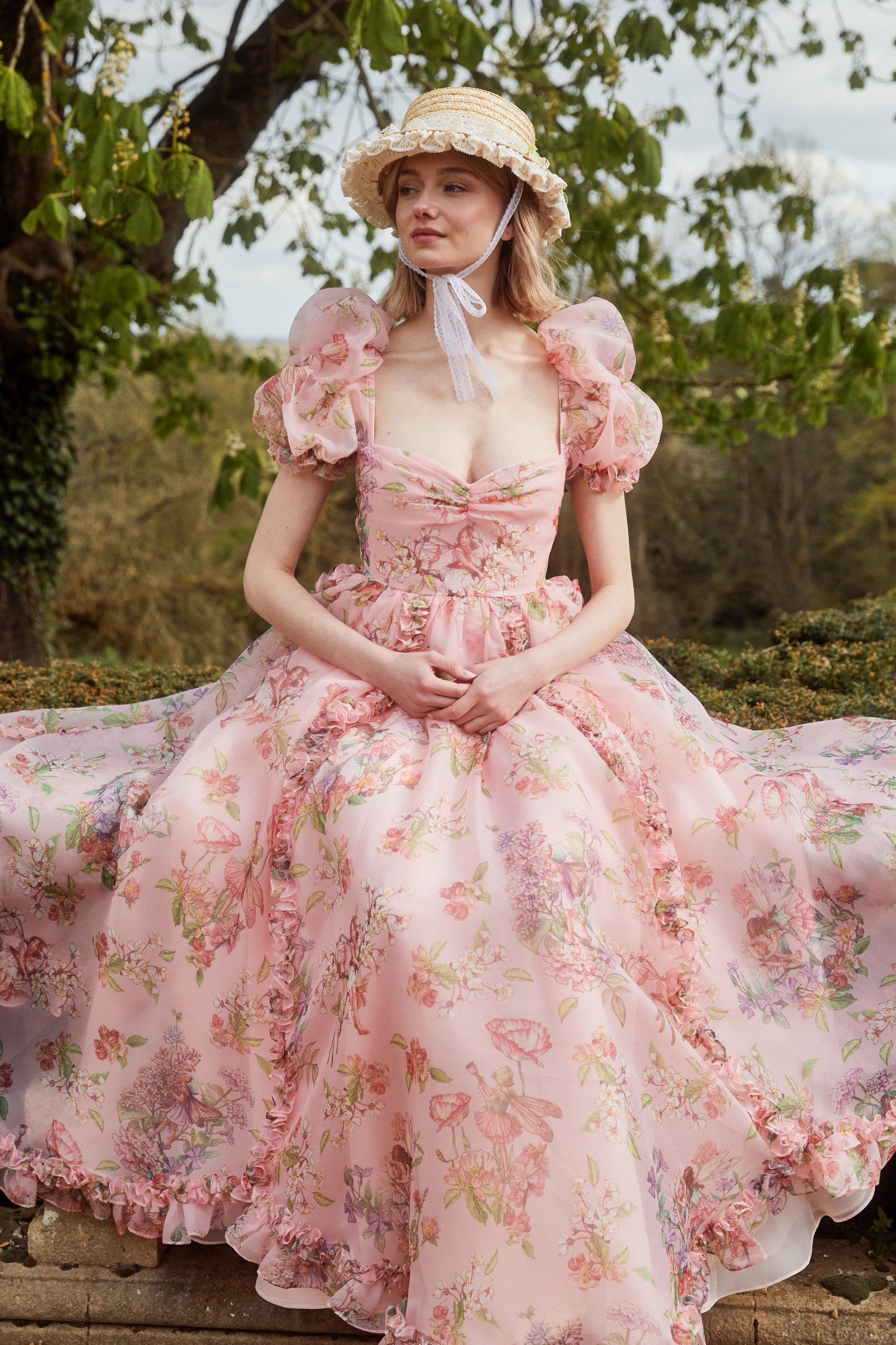 fairy tong dress Red Magic Midi Dress Fairy Tong