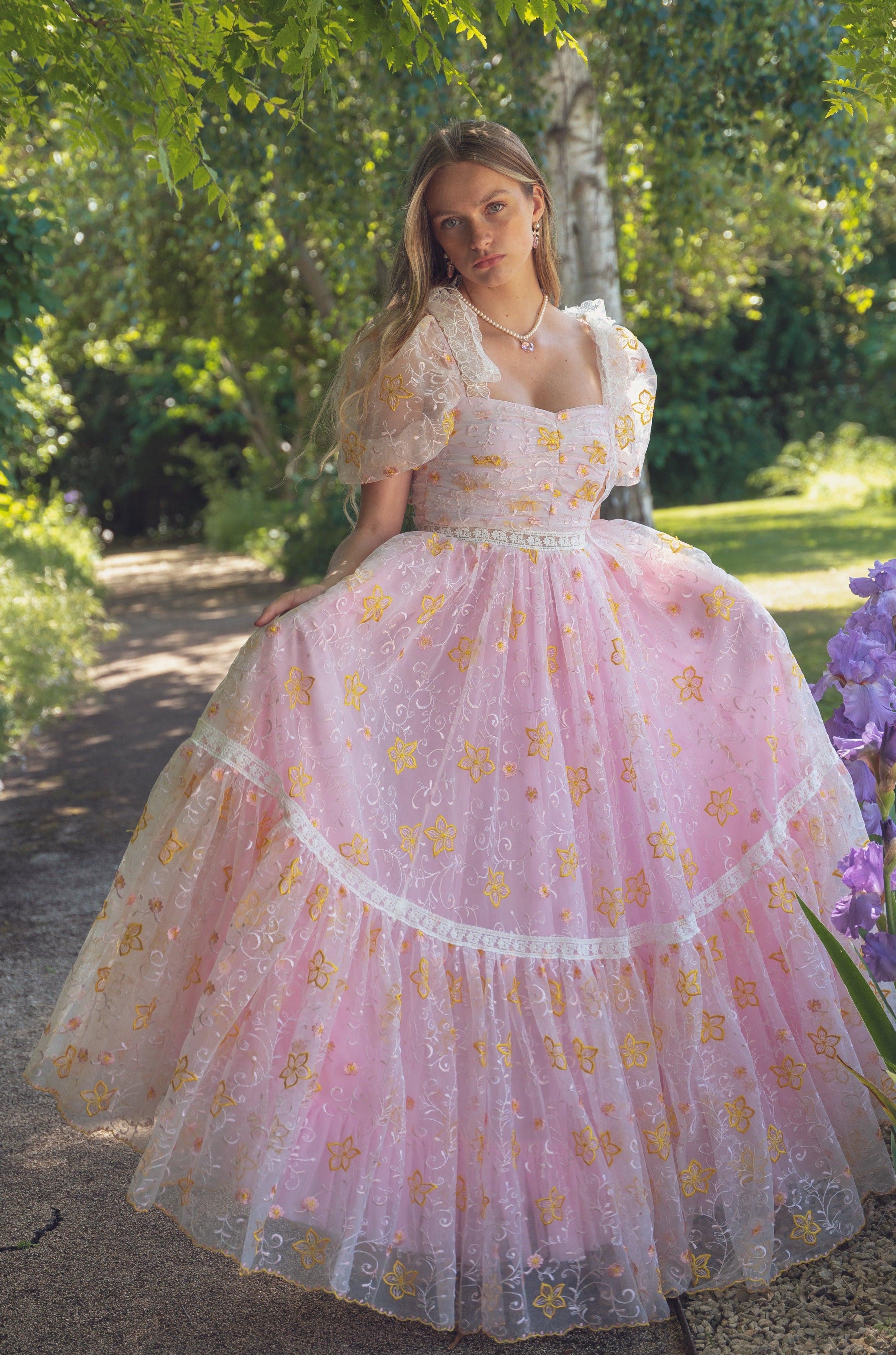 pink southern belle dress Civil War Southern Belle SASS Old West Ball Gown Dress Pink Satin, 42" Bust