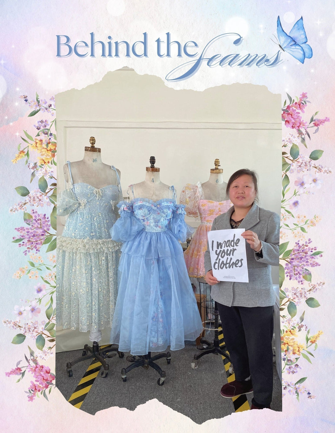 Behind the Seams: A Q&A with Our Fairy Tong Dressmakers