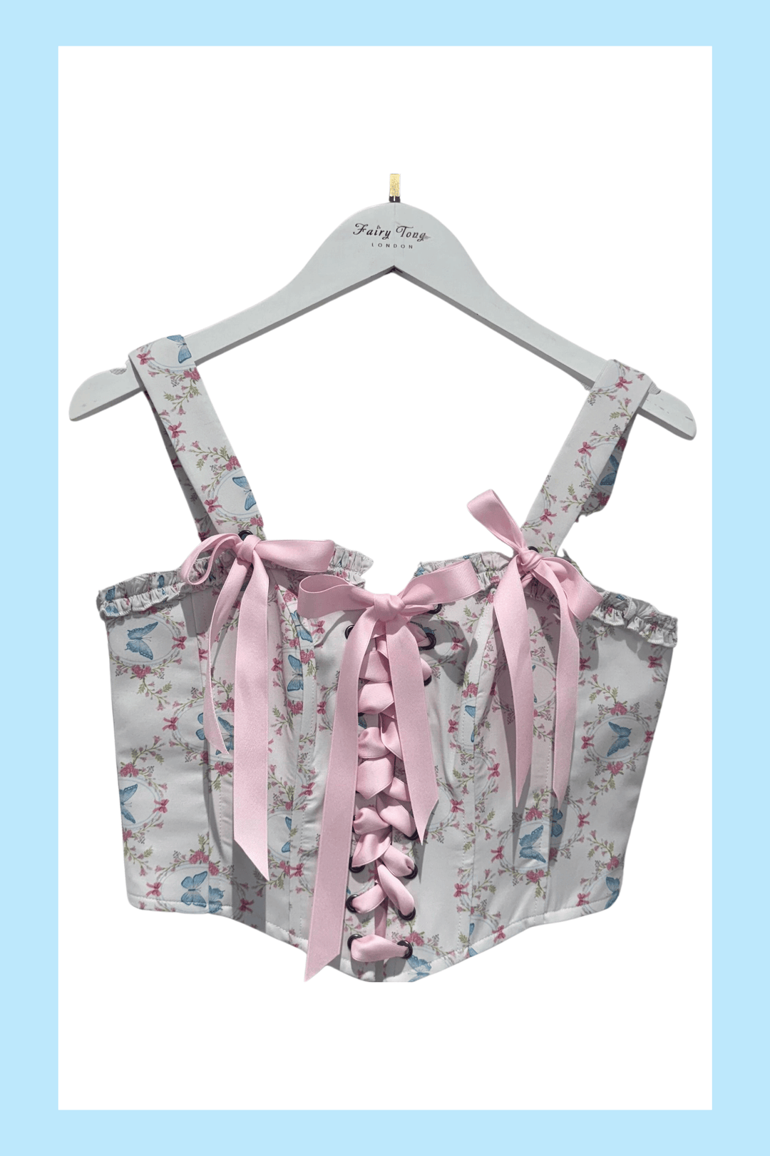 *Sample* Flutter Lace Bloom Corset - Fairy Tong