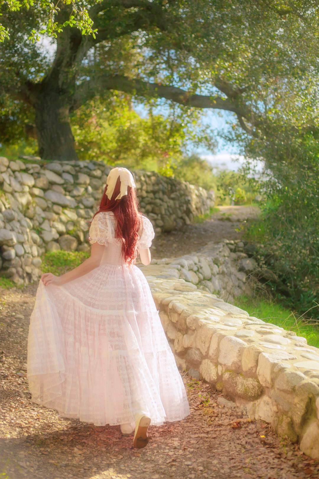 Dream Blossom Lace Maxi Dress