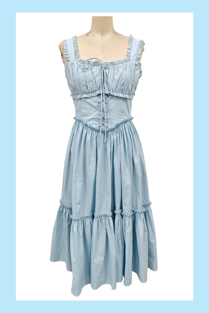 *Sample* Blue Midi Dress - Fairy Tong