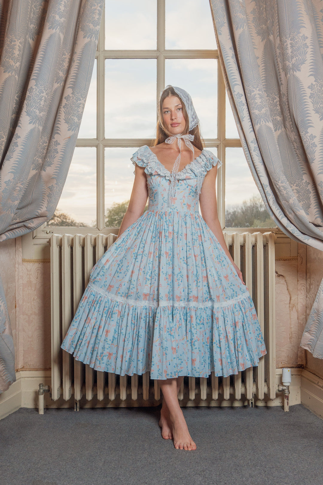 Rococo Reverie Midi Dress