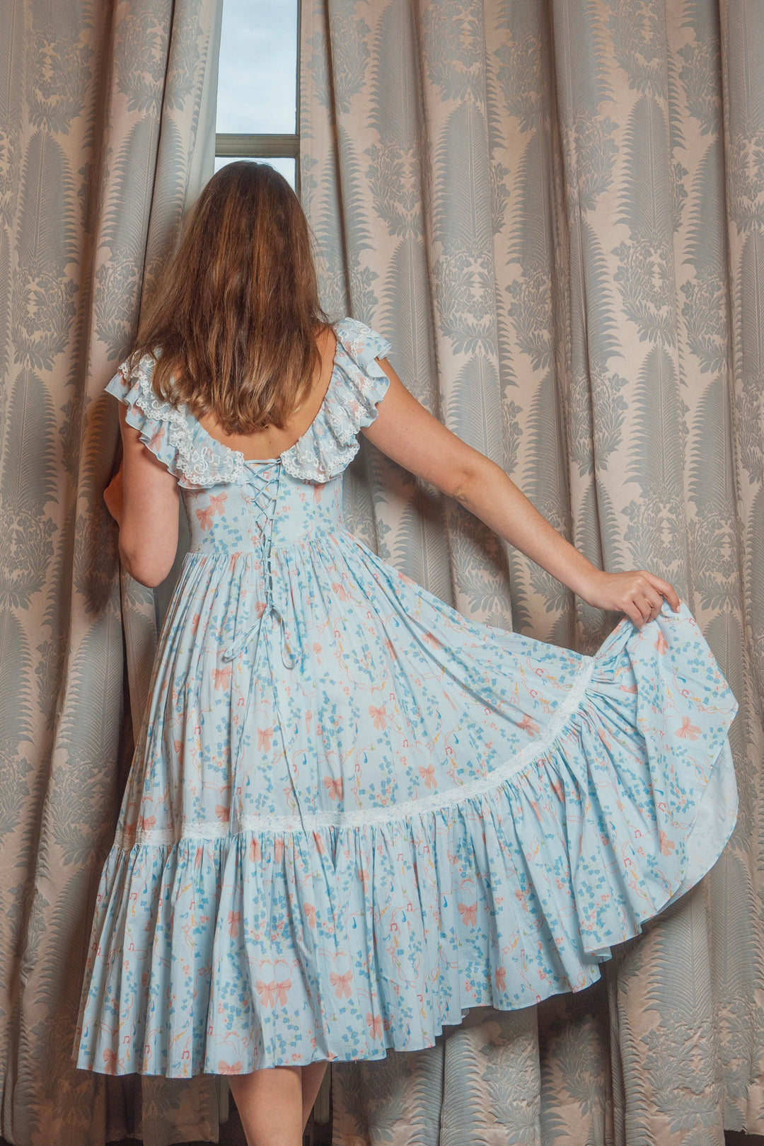 Rococo Reverie Midi Dress