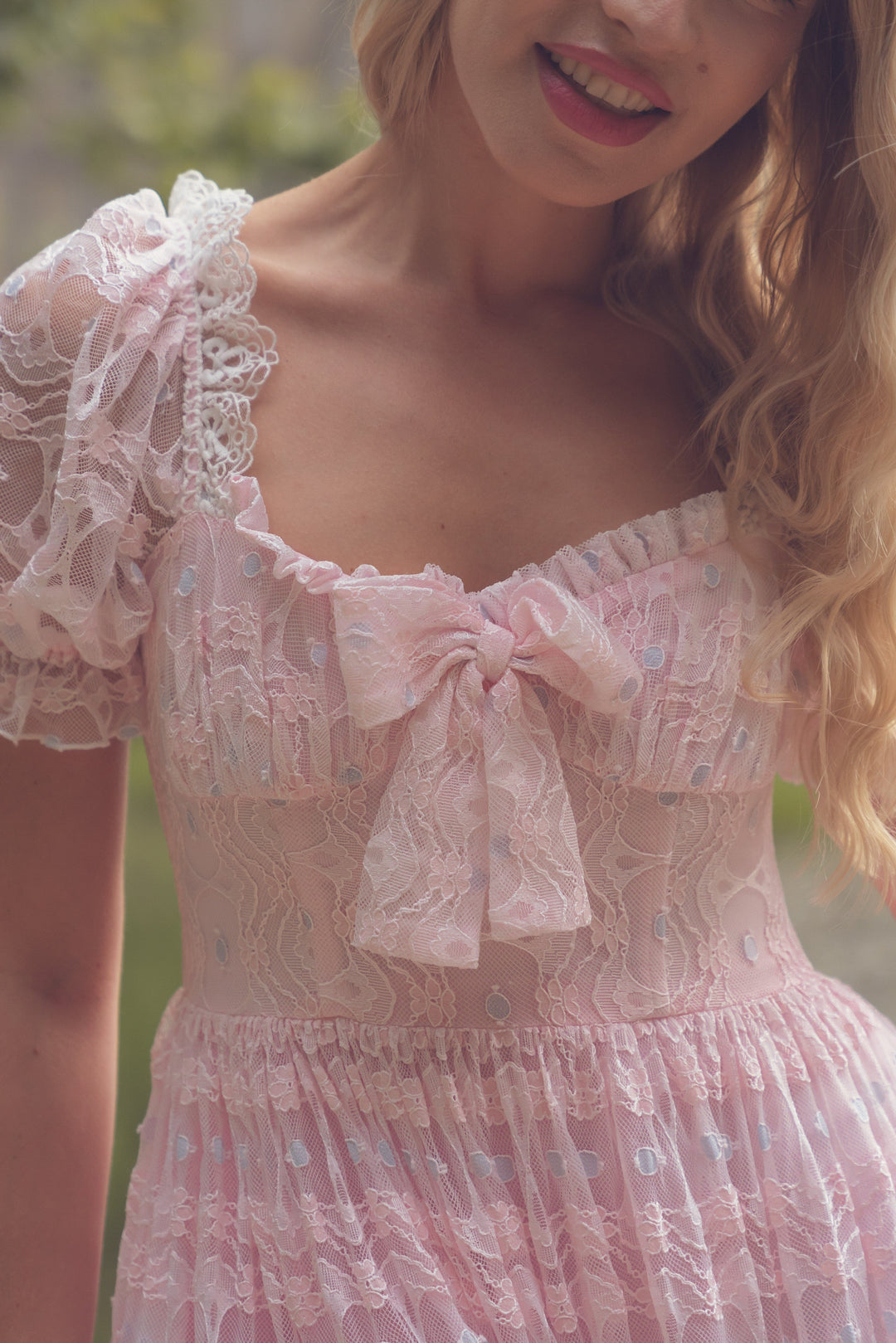 Dream Blossom Lace Maxi Dress