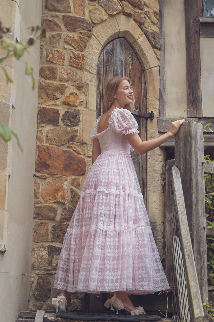 Dream Blossom Lace Maxi Dress