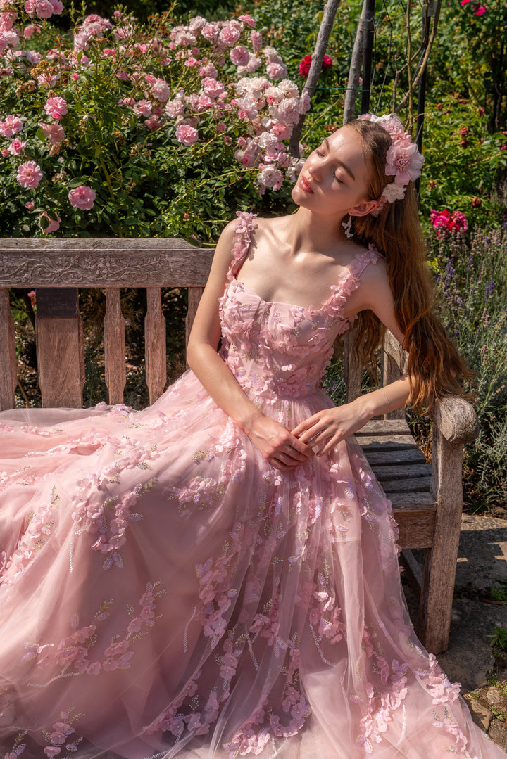 Bloom Reverie Sequin Gown