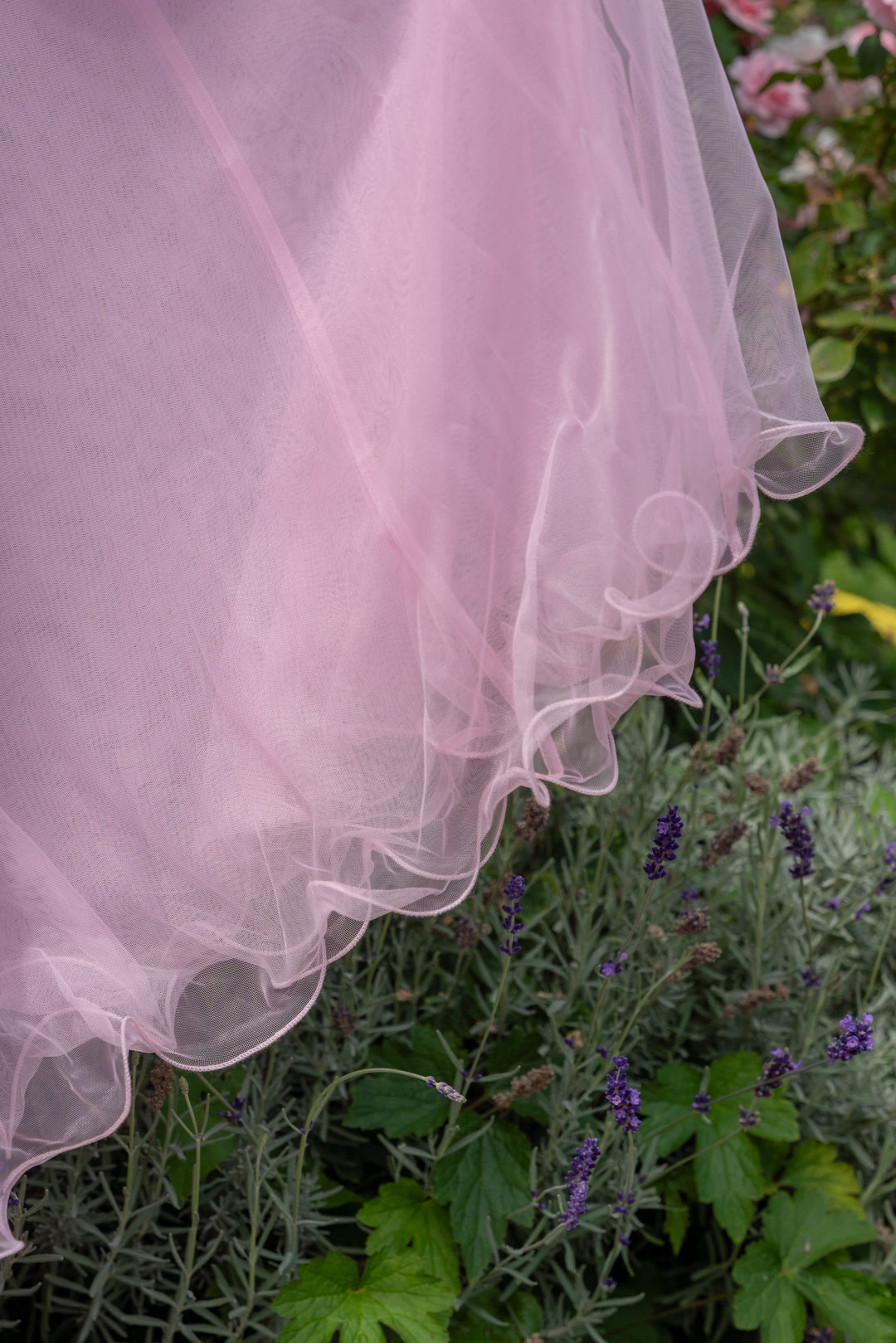 Blossom Belle Tulle Midi Dress - Pink