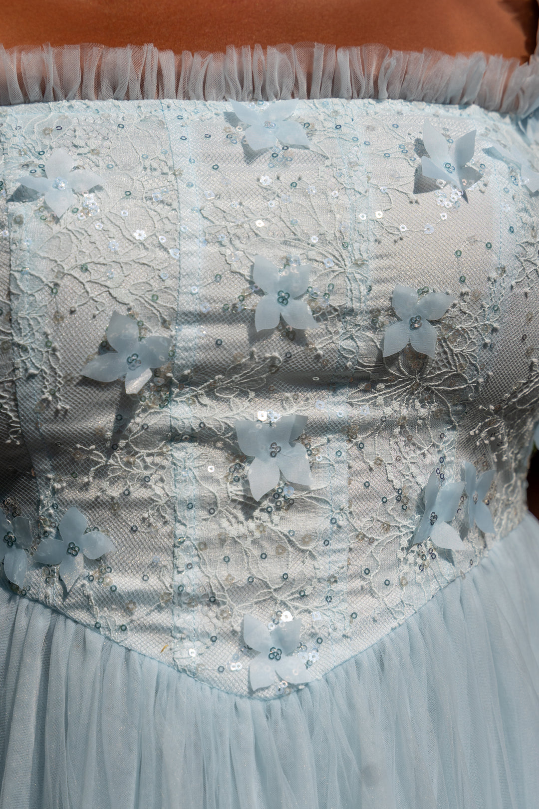 Iris Ballerina Lace Midi Dress