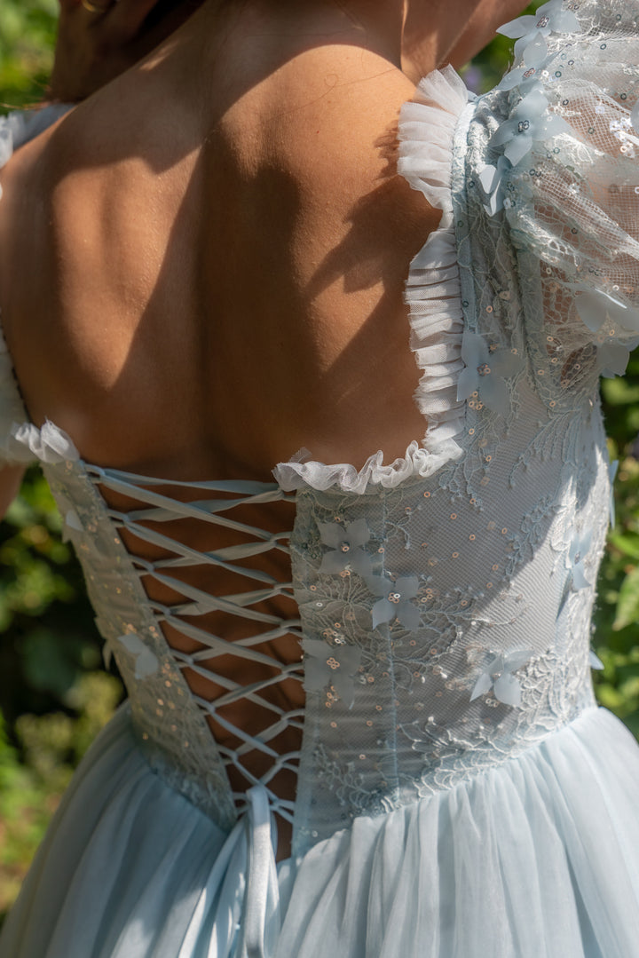 Iris Ballerina Lace Midi Dress