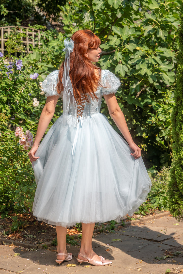 Iris Ballerina Lace Midi Dress