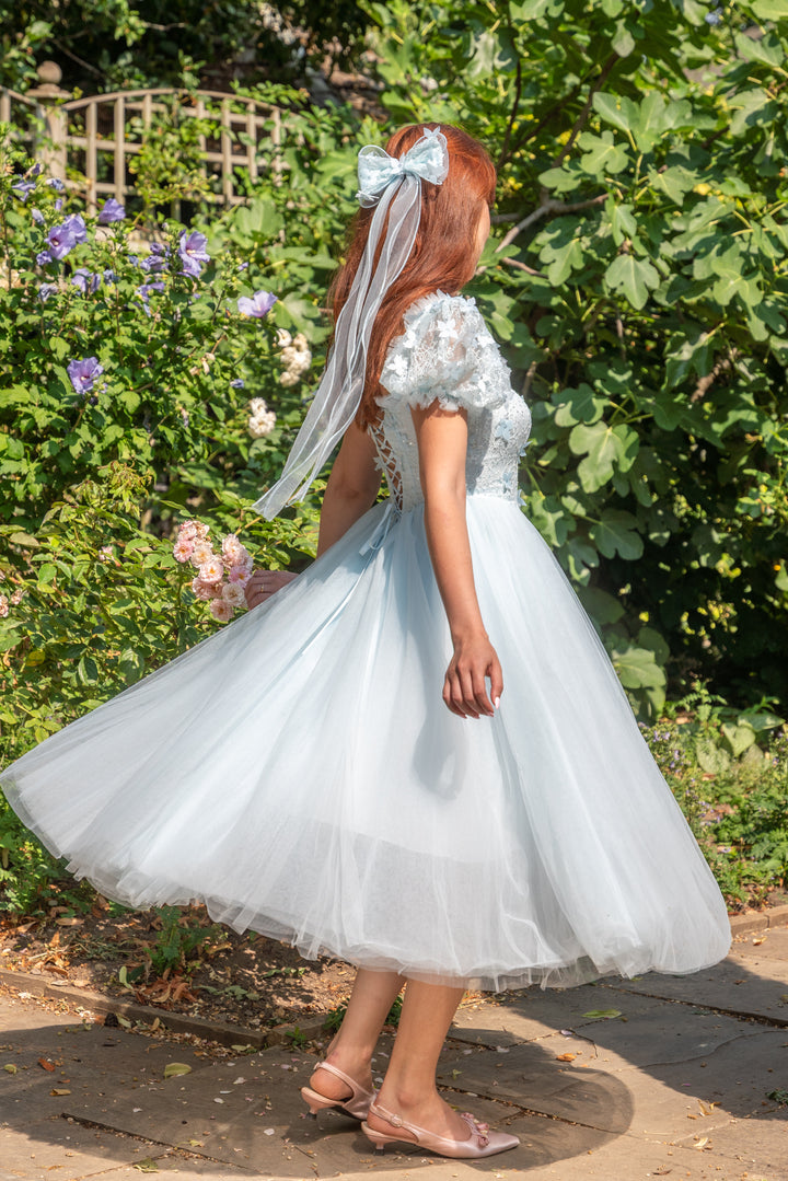Iris Ballerina Lace Midi Dress