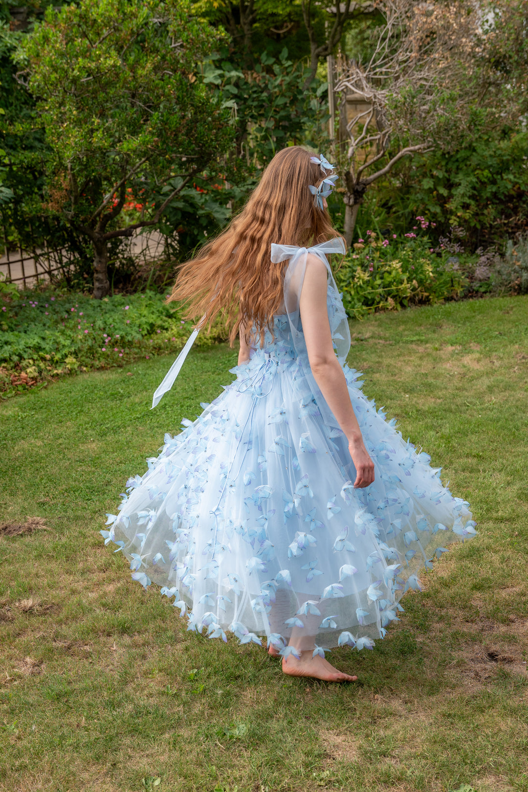 Morpho Fairytale Midi Dress - Crystal Blue