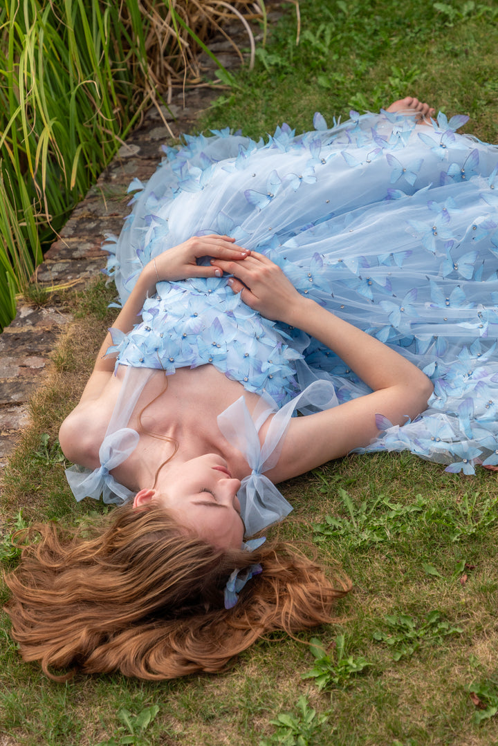 Morpho Fairytale Midi Dress - Crystal Blue
