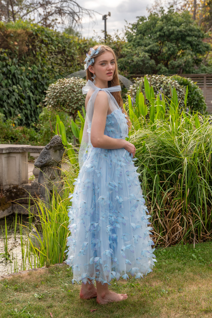 Morpho Fairytale Midi Dress - Crystal Blue