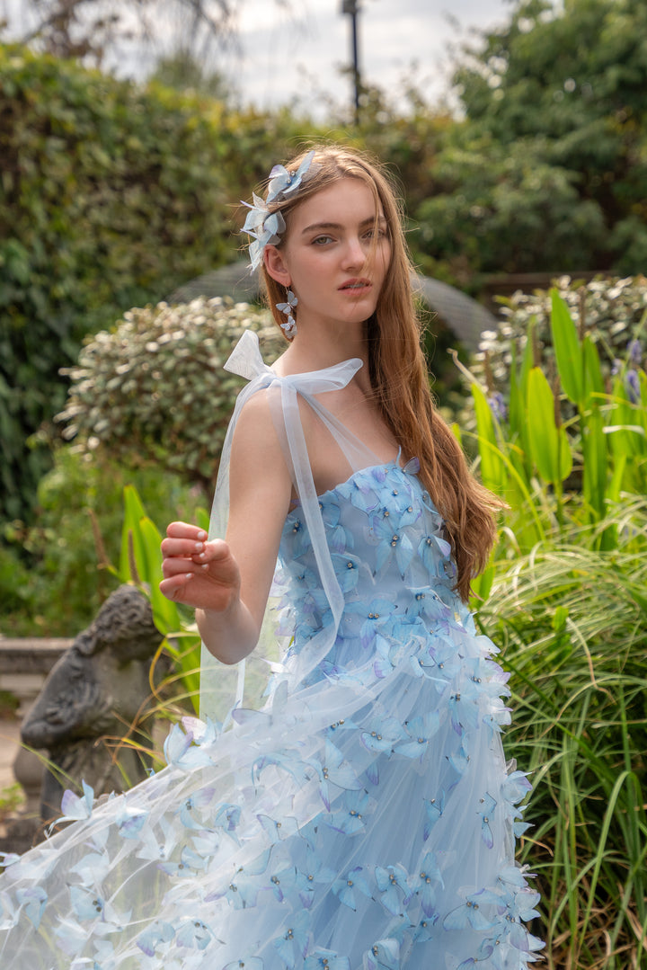 Morpho Fairytale Midi Dress - Crystal Blue