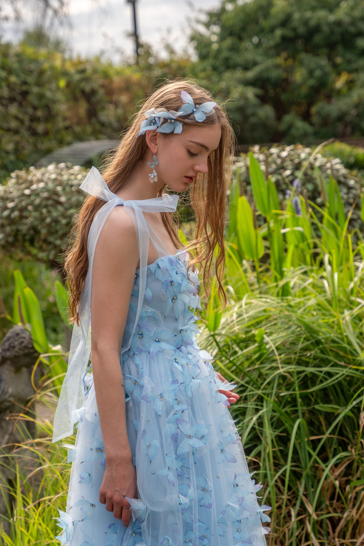 Morpho Fairytale Midi Dress - Crystal Blue