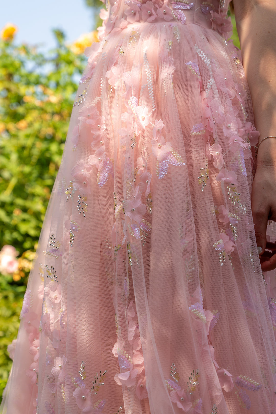 Bloom Reverie Sequin Gown