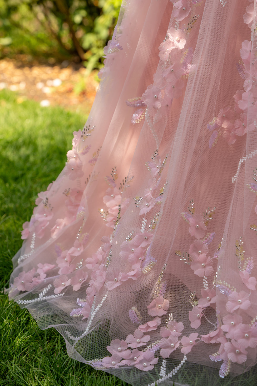 Bloom Reverie Sequin Gown
