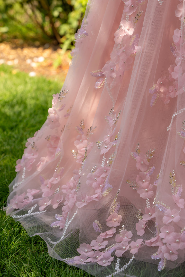 Bloom Reverie Sequin Gown