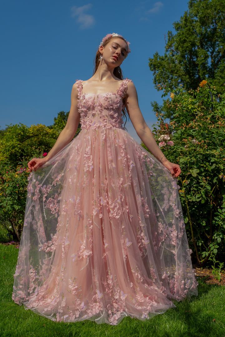 Bloom Reverie Sequin Gown
