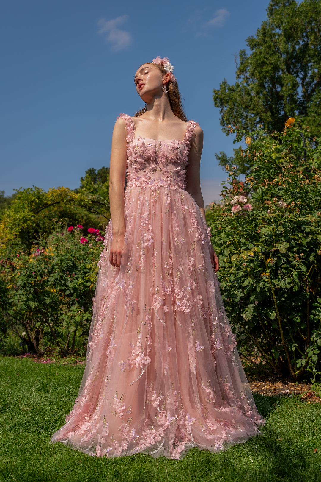 Bloom Reverie Sequin Gown