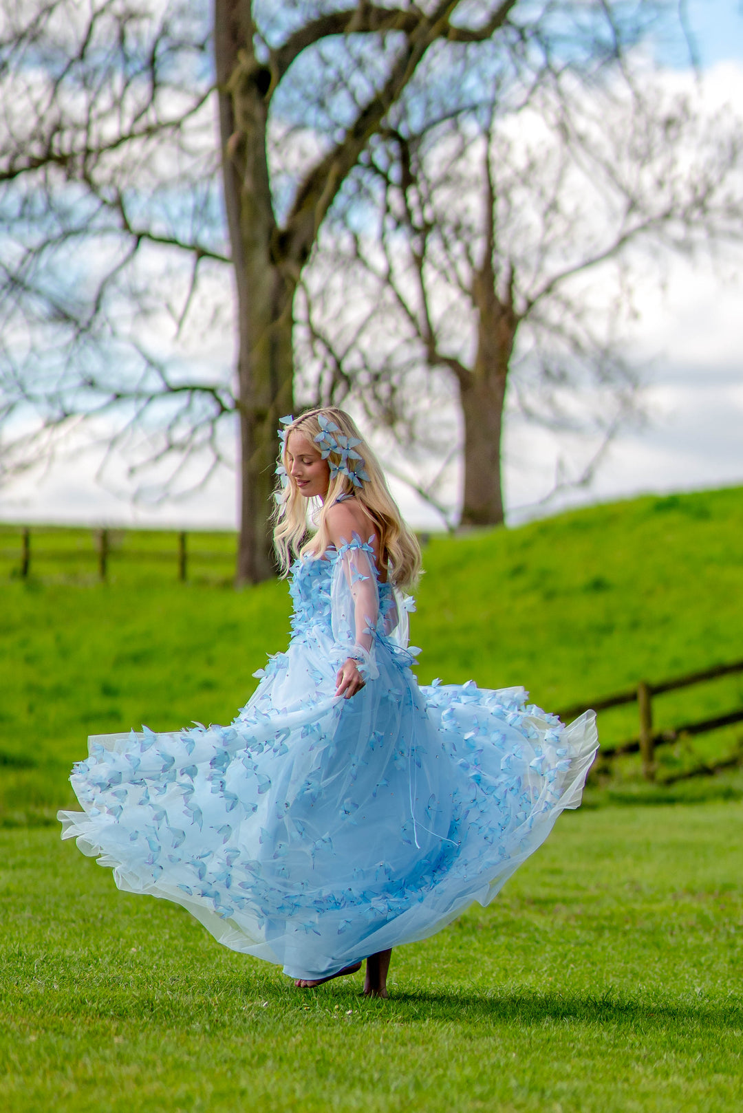Morpho Fairytale Gown - Fairy Tong