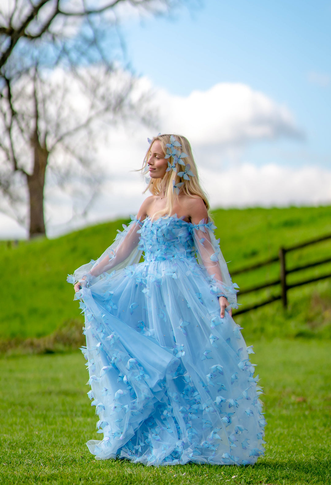 Morpho Fairytale Gown - Fairy Tong