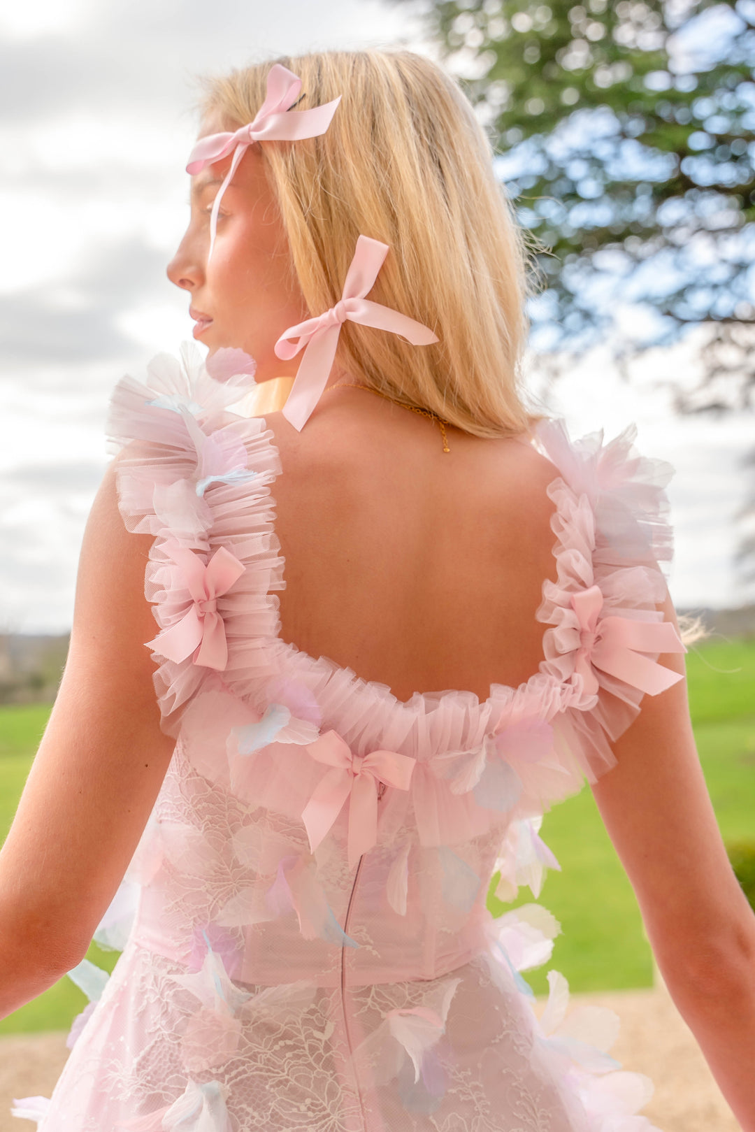 fairy dust maxi dress The Fairydust Gown in Baby Daisies S