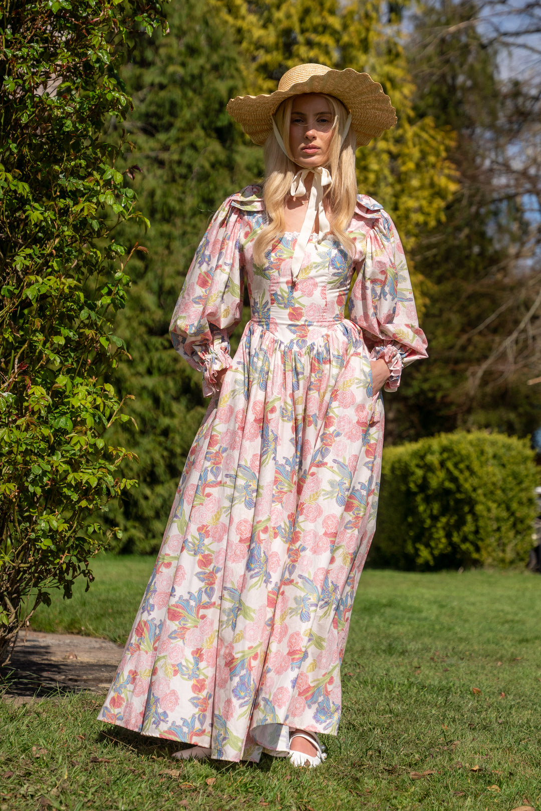 Blooming Dreamscape Maxi Dress - Fairy Tong