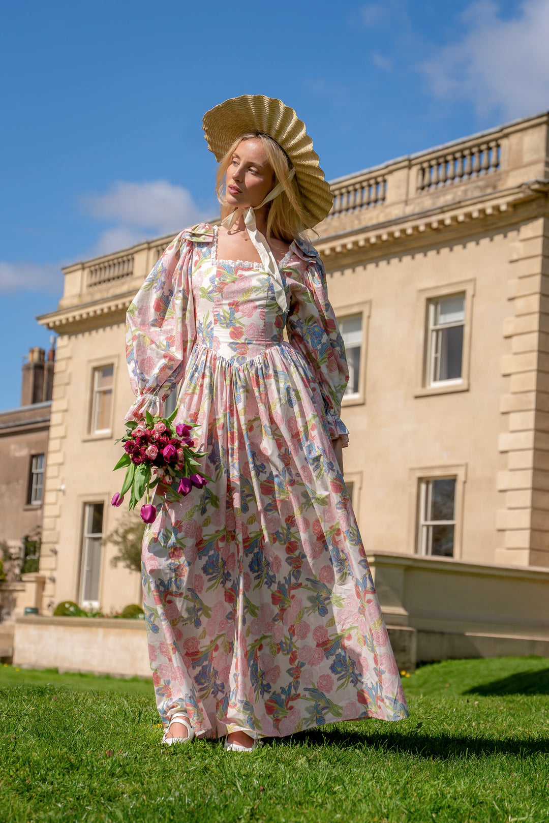 Blooming Dreamscape Maxi Dress - Fairy Tong