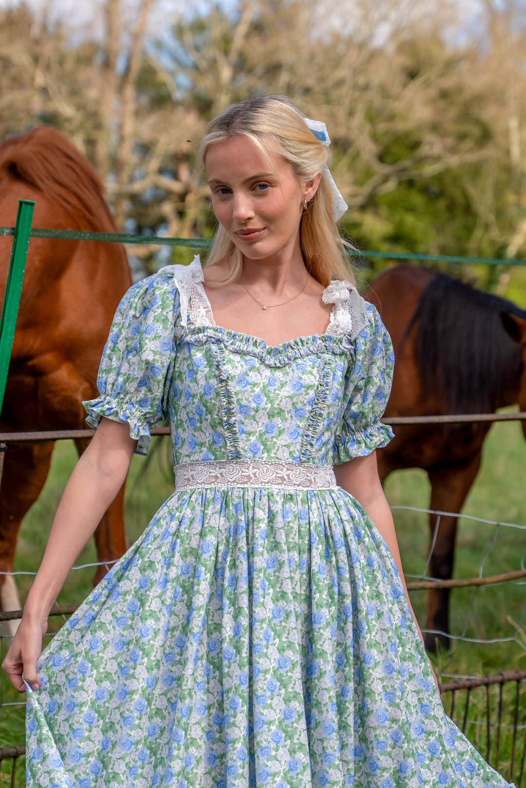 Wild Rose Magic Midi Dress - Fairy Tong