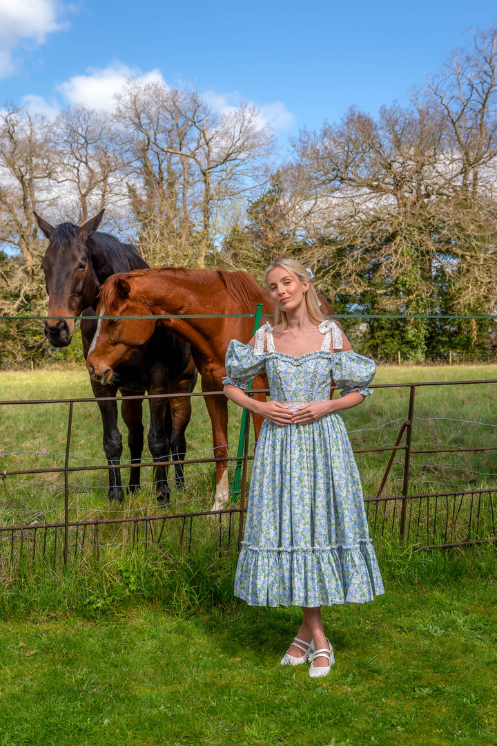 Wild Rose Magic Midi Dress - Fairy Tong