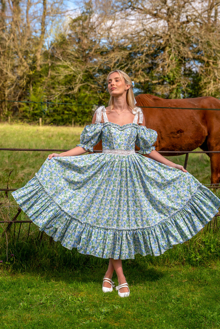 Wild Rose Magic Midi Dress - Fairy Tong