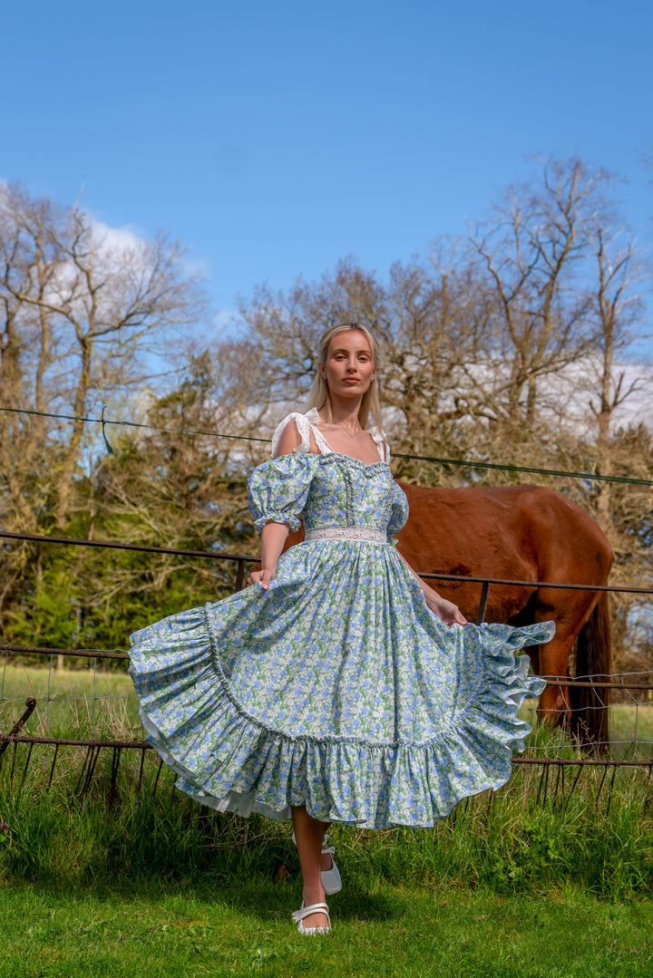 Wild Rose Magic Midi Dress - Fairy Tong