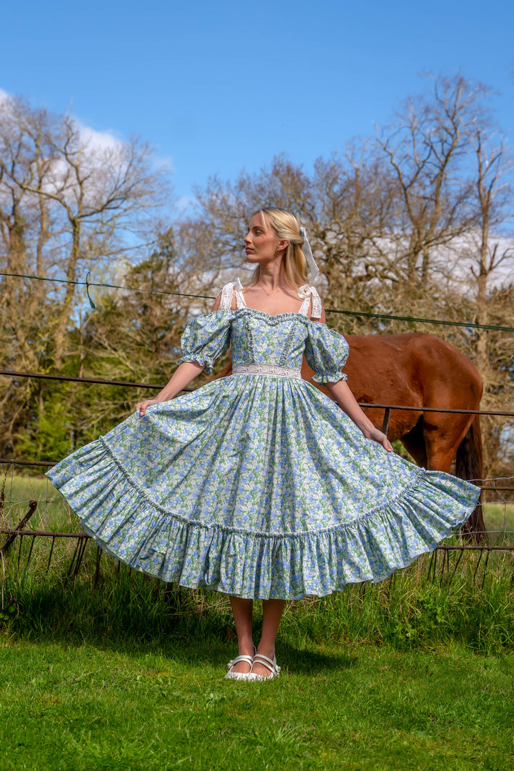 Wild Rose Magic Midi Dress - Fairy Tong