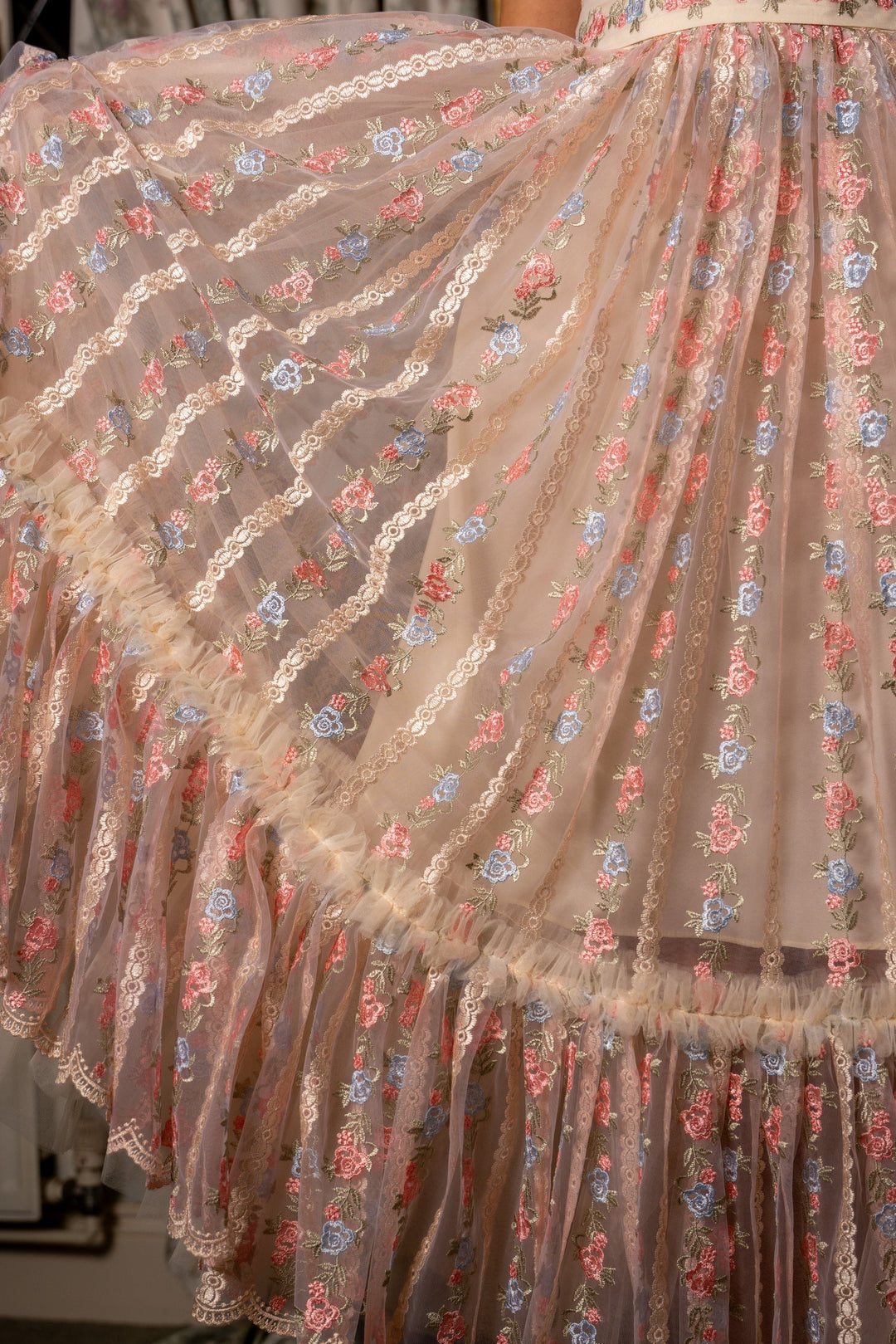 Everbloom Flutter Midi Dress - Fairy Tong