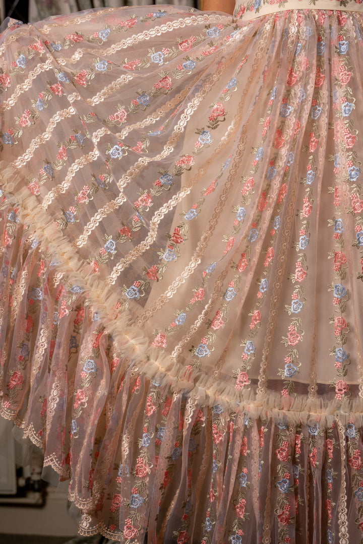 Everbloom Flutter Midi Dress - Fairy Tong