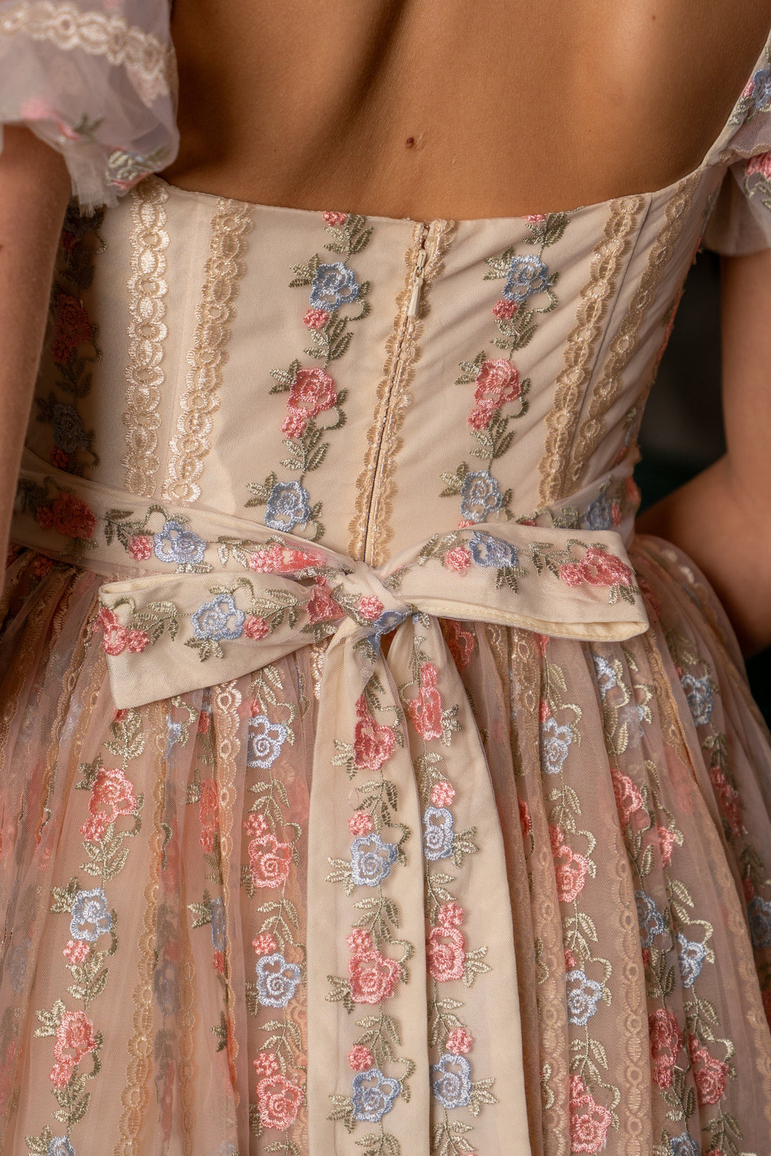 Everbloom Flutter Midi Dress - Fairy Tong