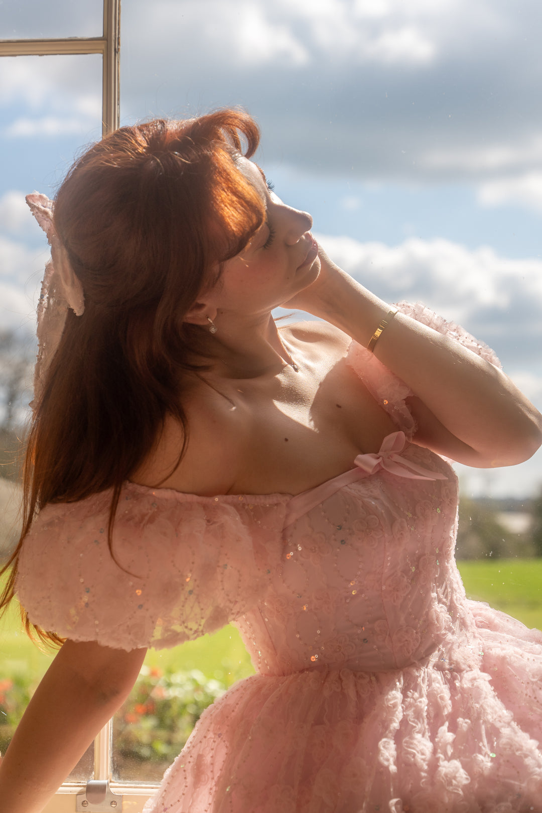 Rosette Ballet Midi Dress - Fairy Tong