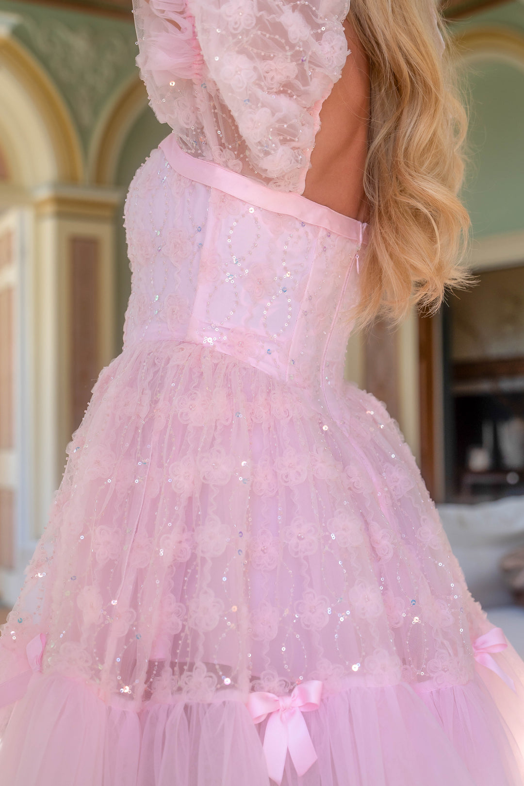 Rosette Doll Mini Dress - Fairy Tong