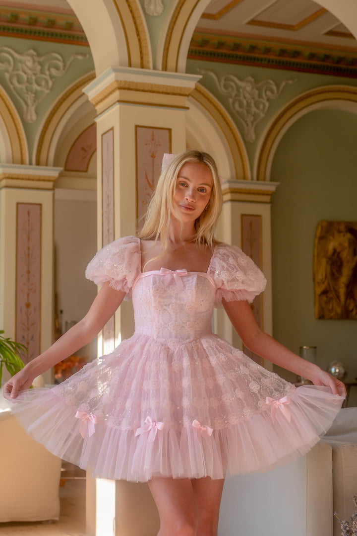 Rosette Doll Mini Dress - Fairy Tong