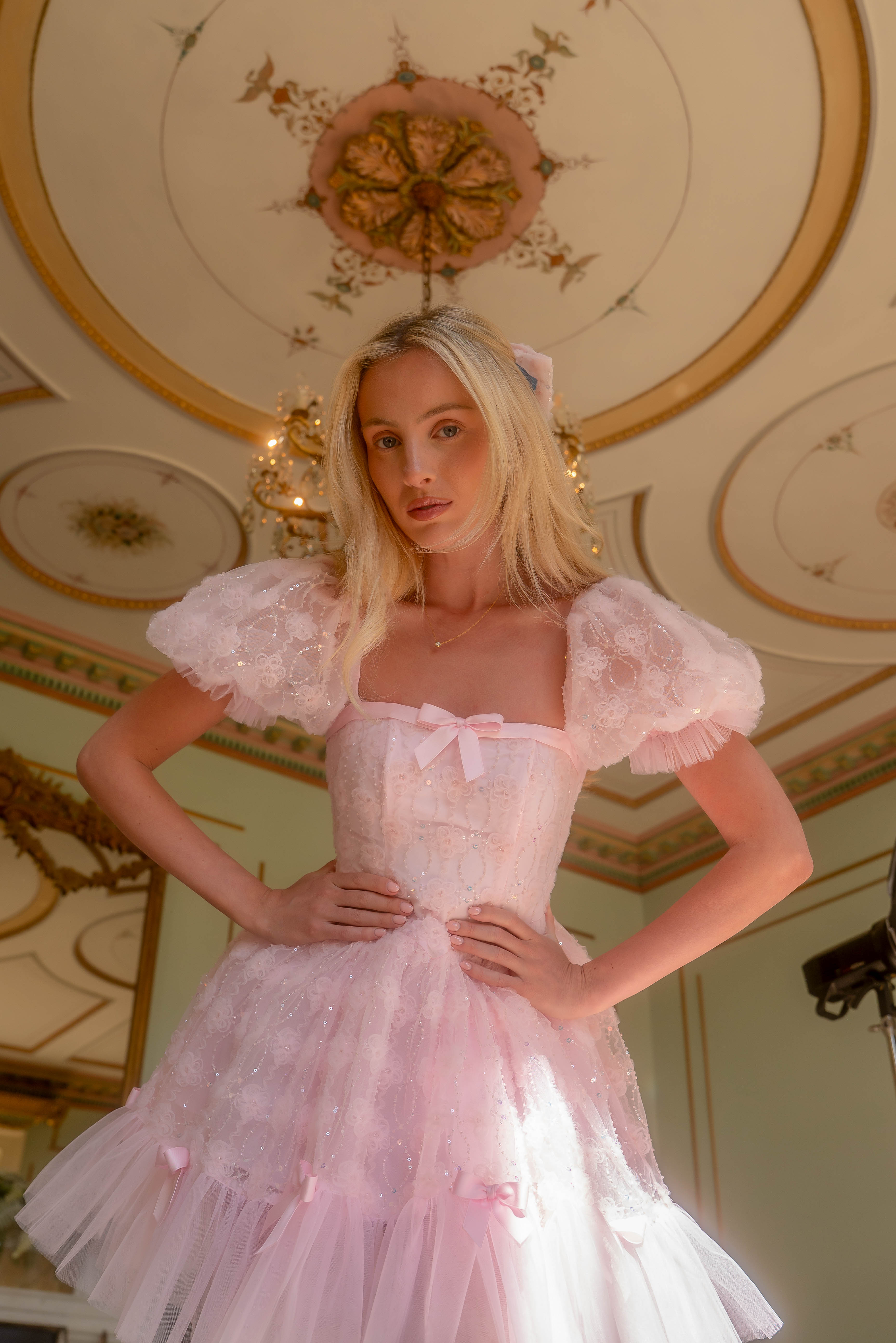 Rosette Doll Mini Dress – Fairy Tong