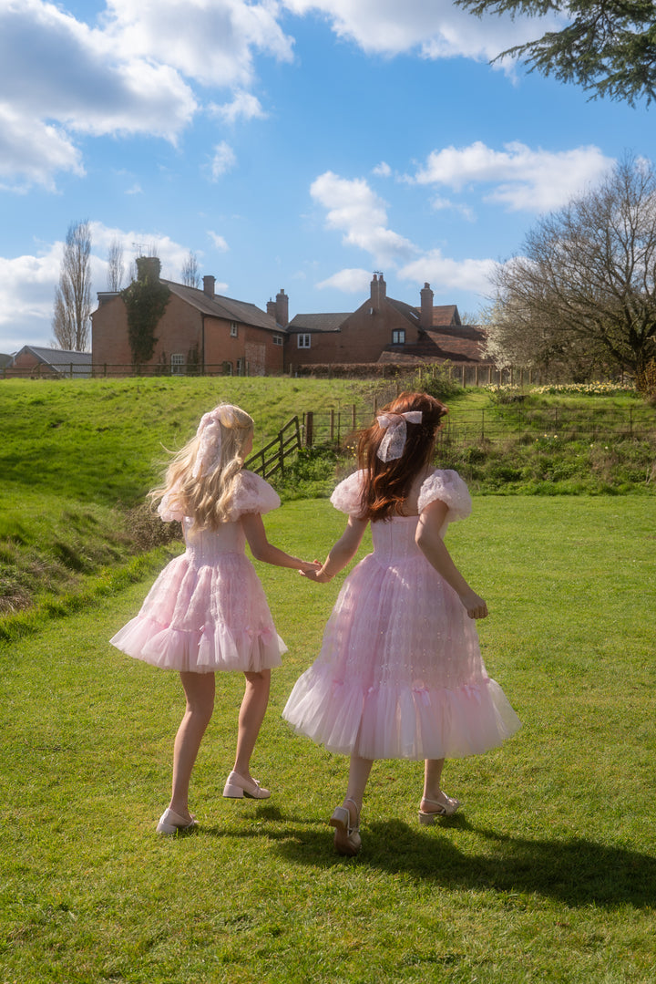 Rosette Ballet Midi Dress - Fairy Tong