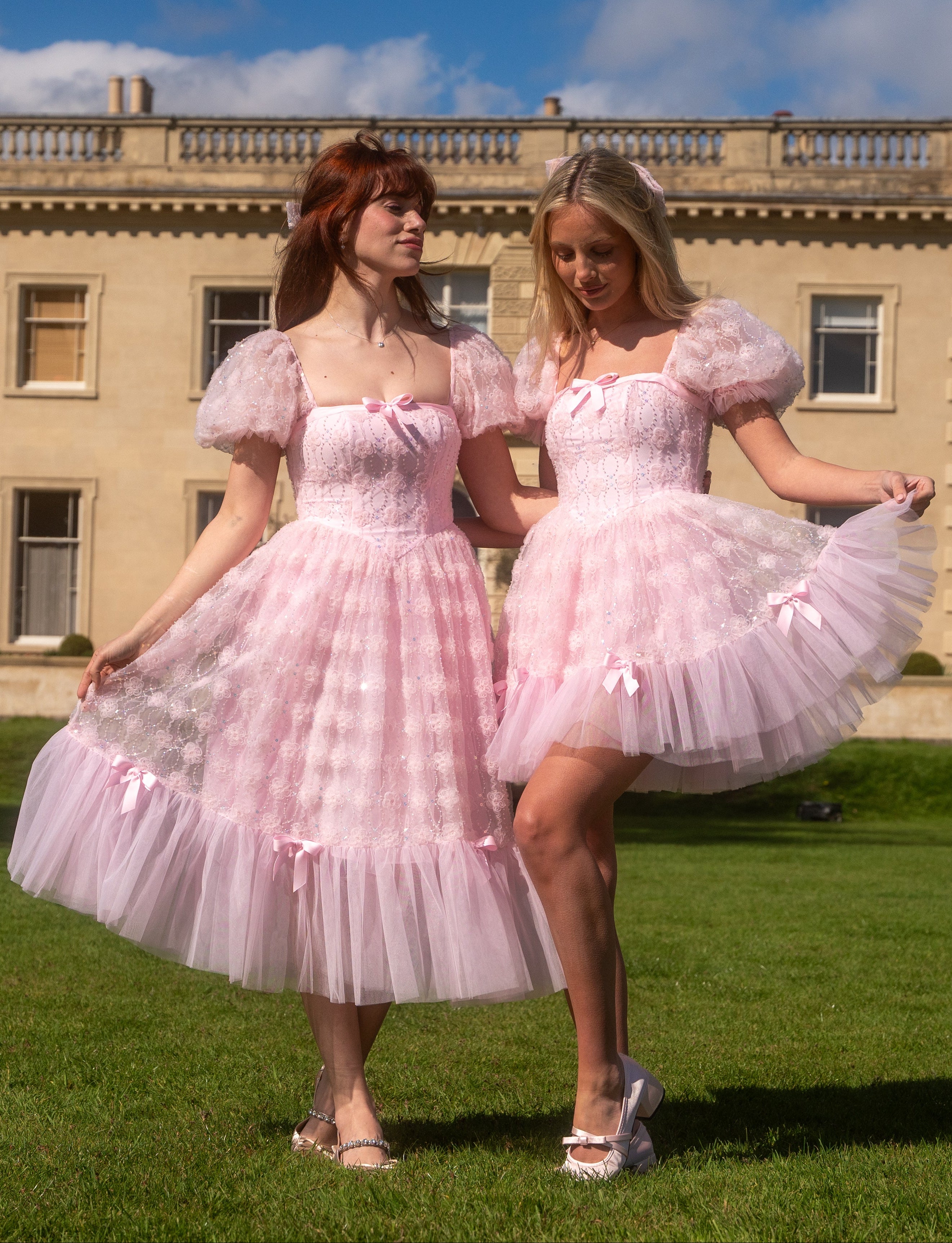 Rosette Doll Mini Dress – Fairy Tong