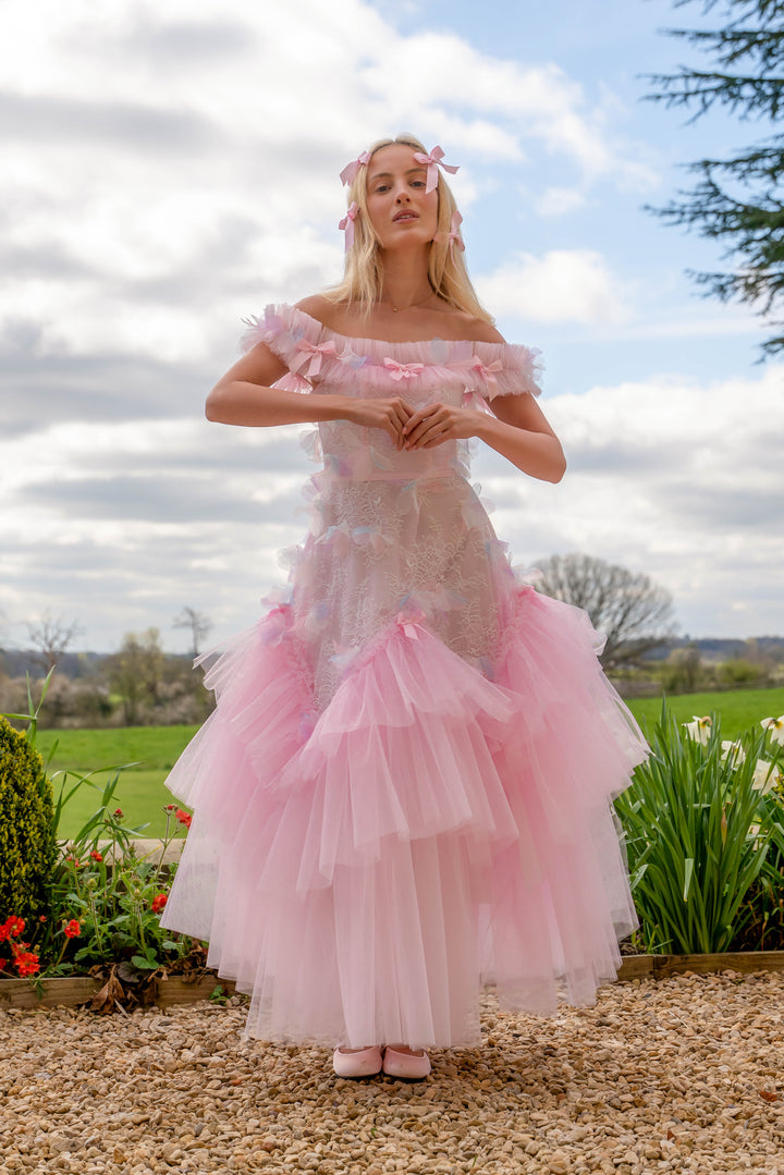 Sweet Petal Dream Maxi Dress - Fairy Tong