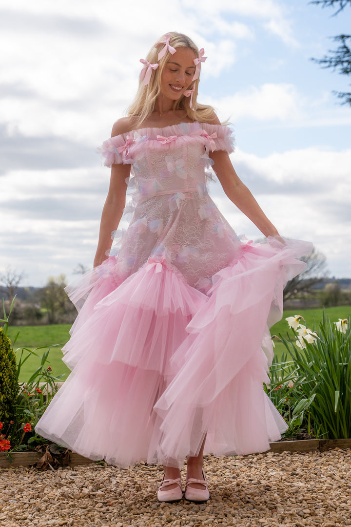 Sweet Petal Dream Maxi Dress - Fairy Tong