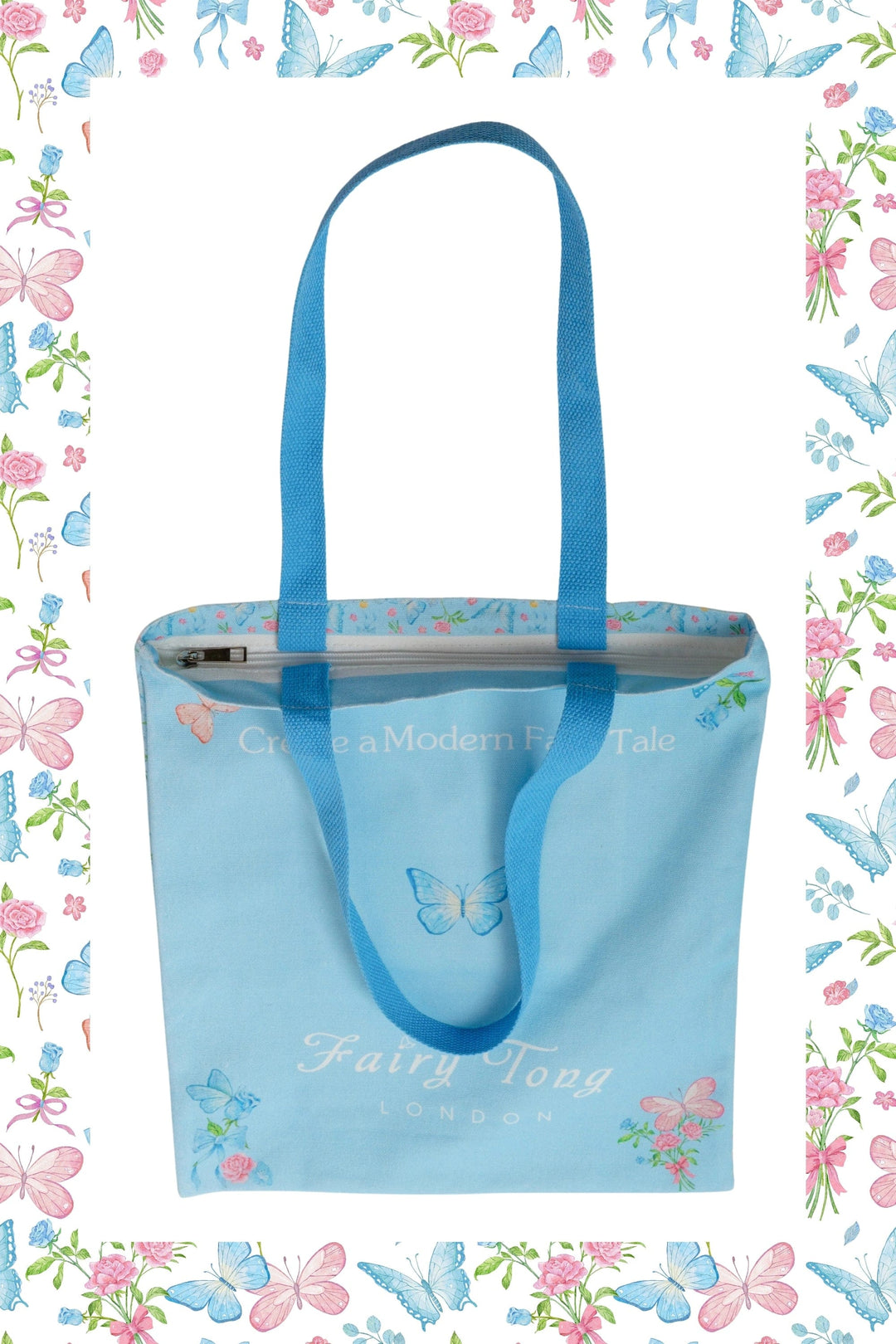Fairy Tong Zip Tote Bag - Fairy Tong