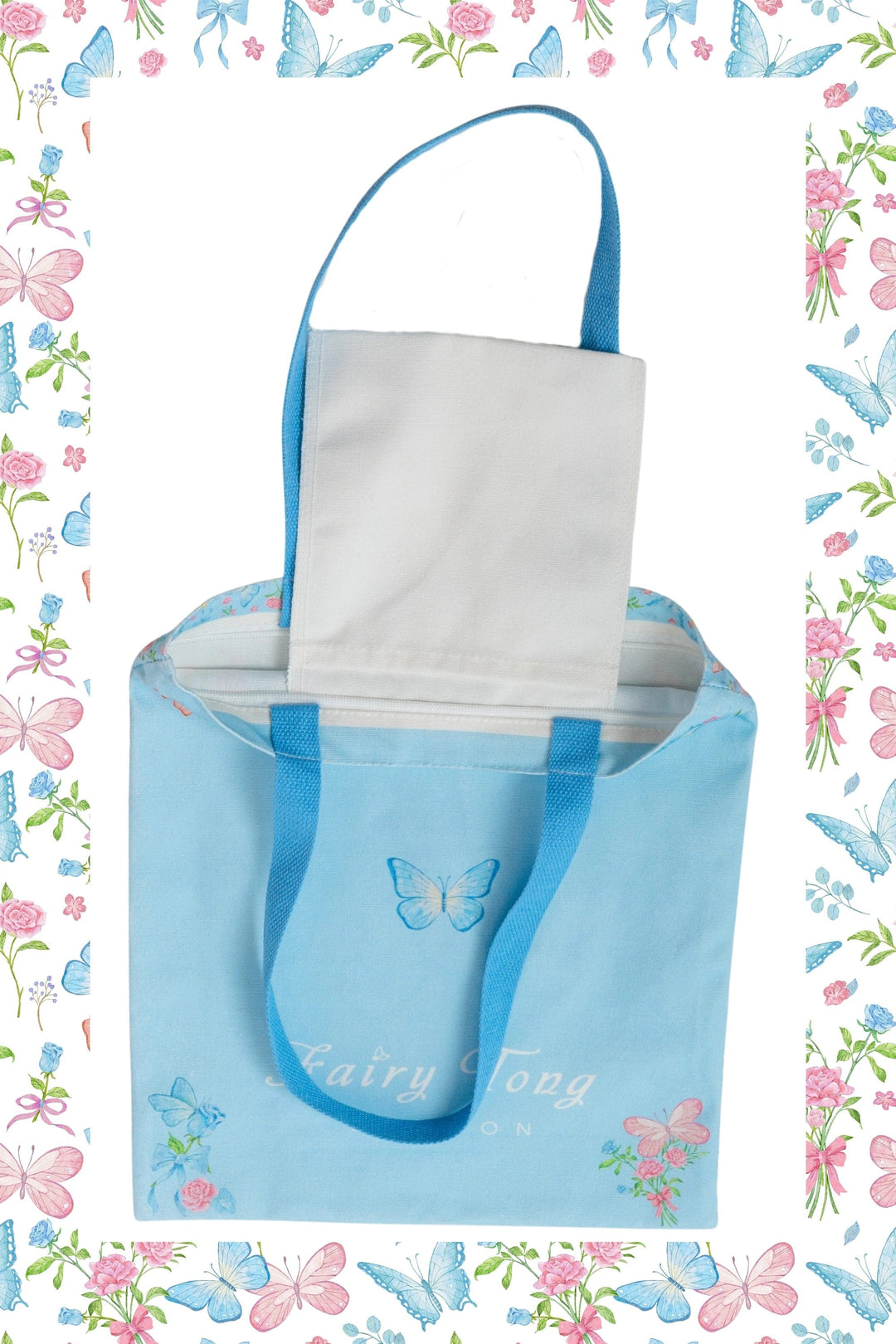 Fairy Tong Zip Tote Bag - Fairy Tong