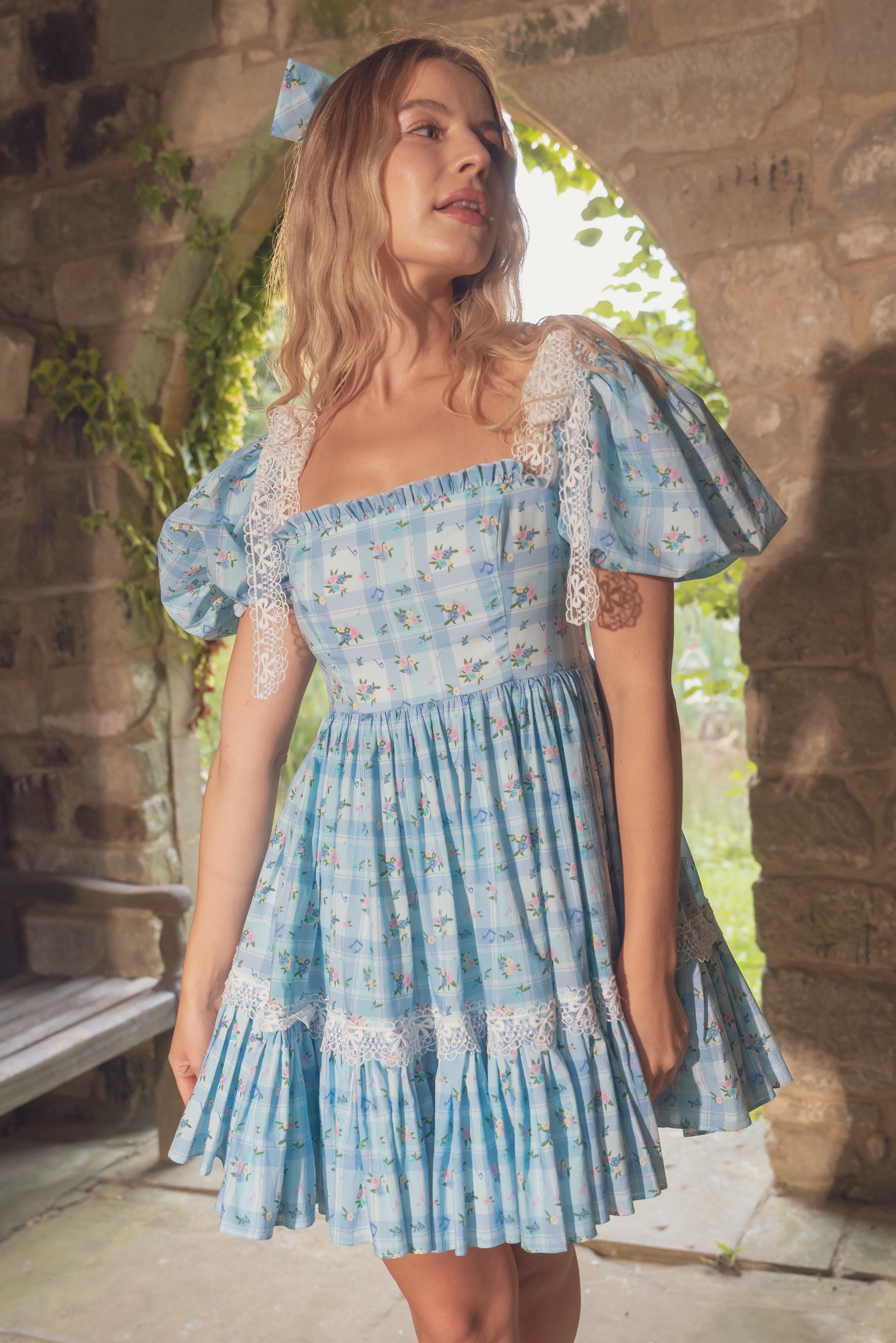 Picnic Melody Mini Dress – Fairy Tong